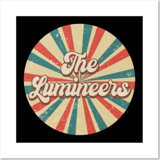 Circle Design Lumineers Proud Name Birthday 70s 80s 90s Styles Posters and Art